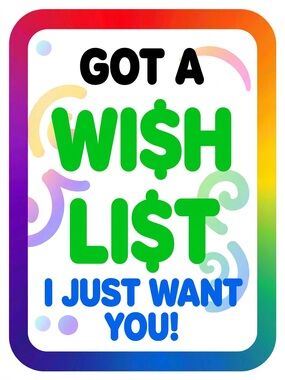 GOT A WI$H LI$T I JUST WANT…. This stuff.